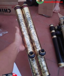 Điếu được bọc đồng tinh sảo